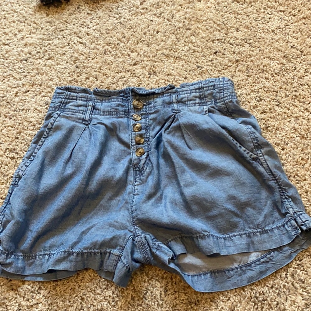 American eagle flowy shorts size 0